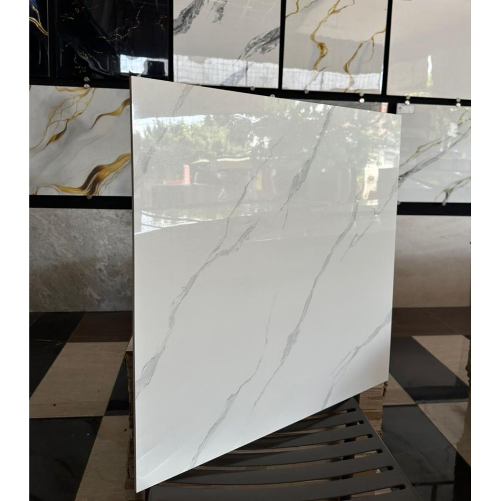 Granit lantai motif carara 60x60 frad 1