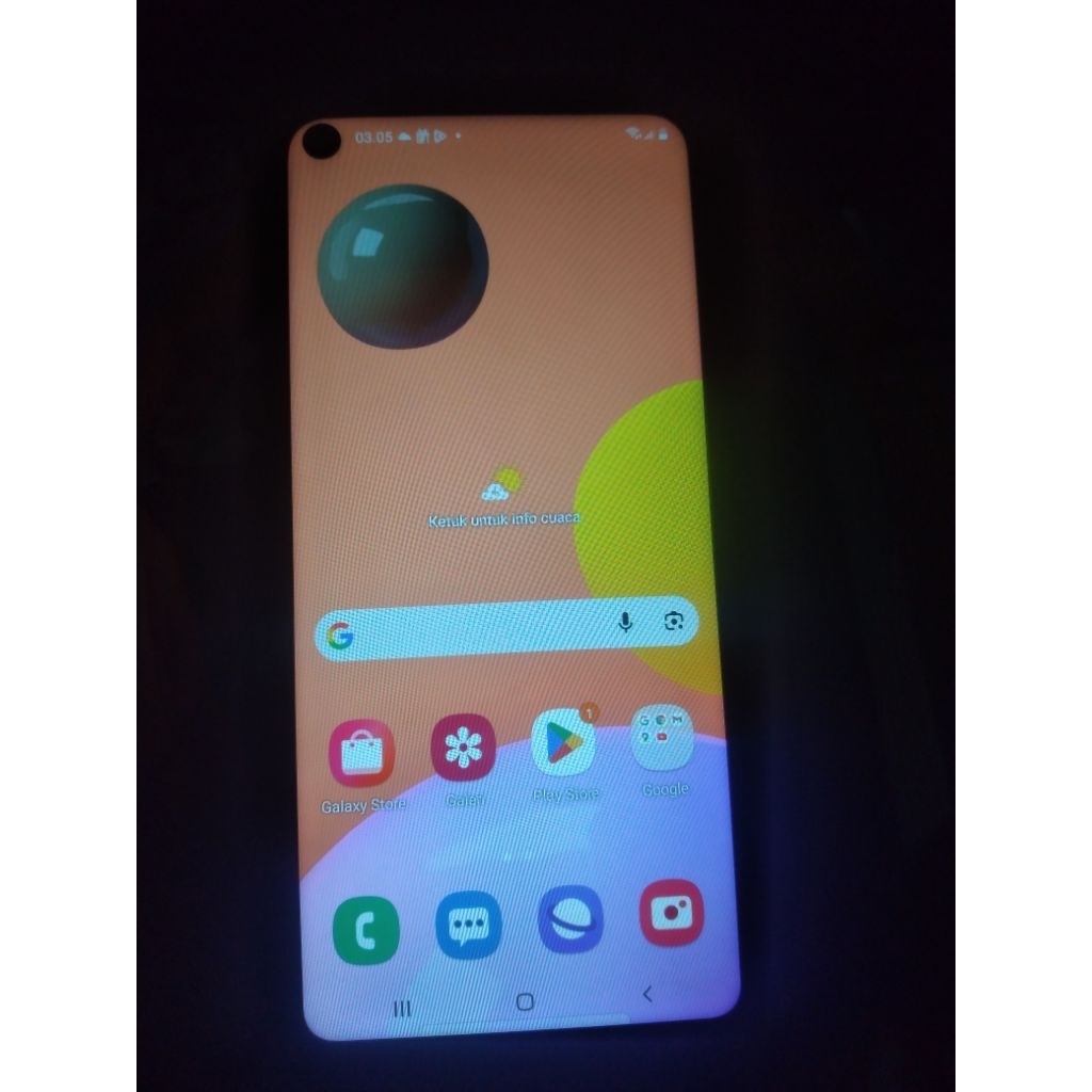 hp secoond samsung A11 mulus no minus full layar