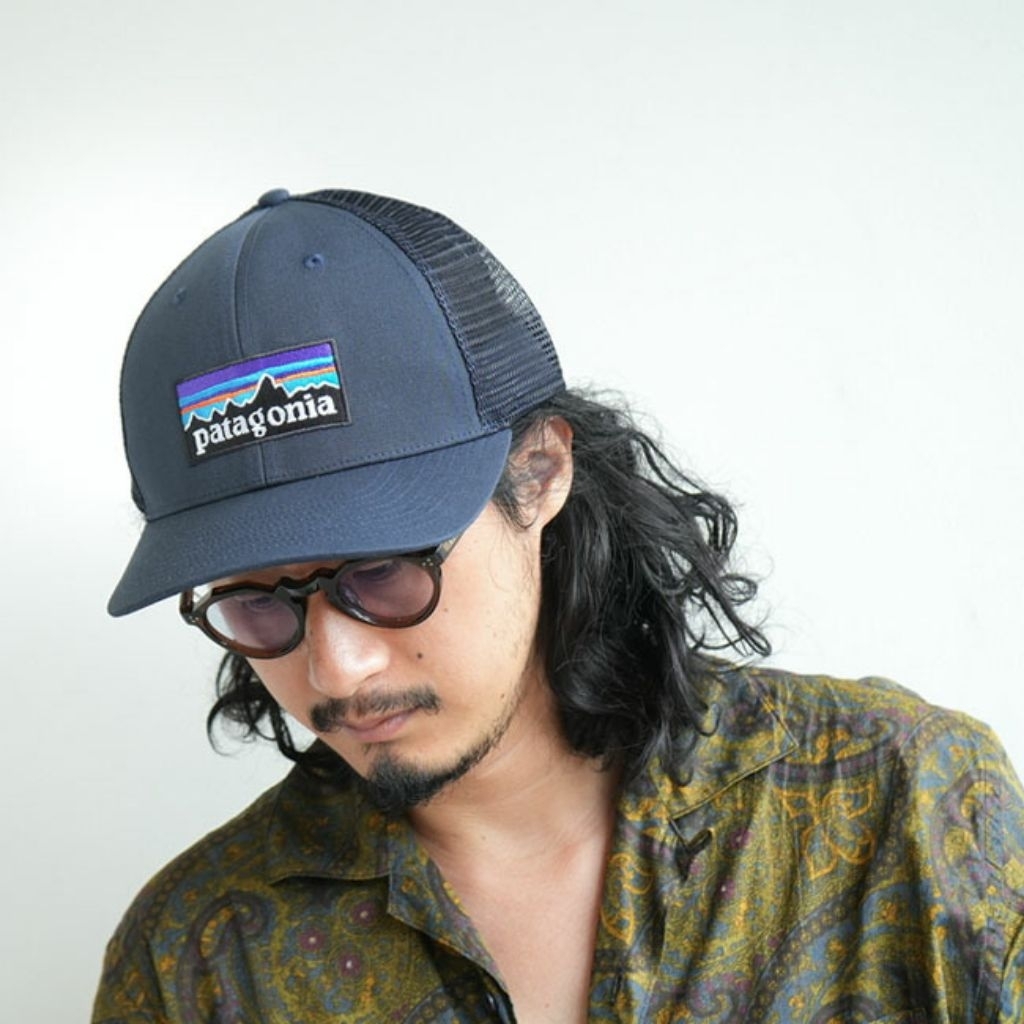 Patagonia P4 logo trucker hat