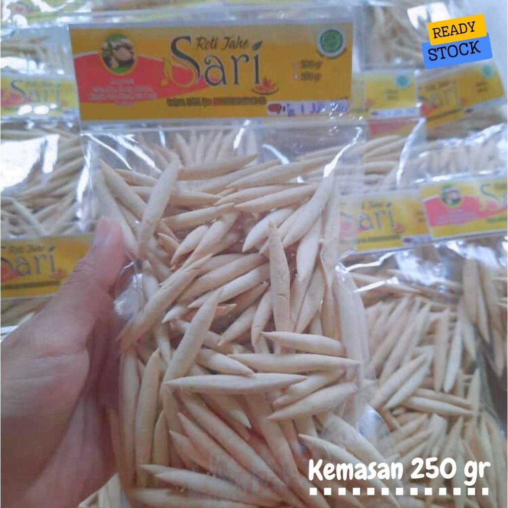 roti jahe sari, kue bangket jahe kemasan 250g