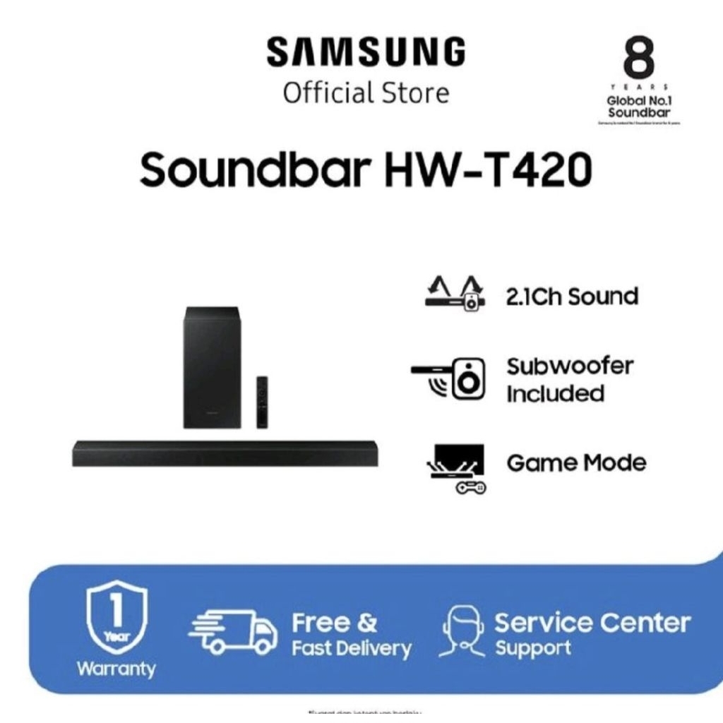 SOUNDBAR SUBWOOFER SAMSUNG T 420