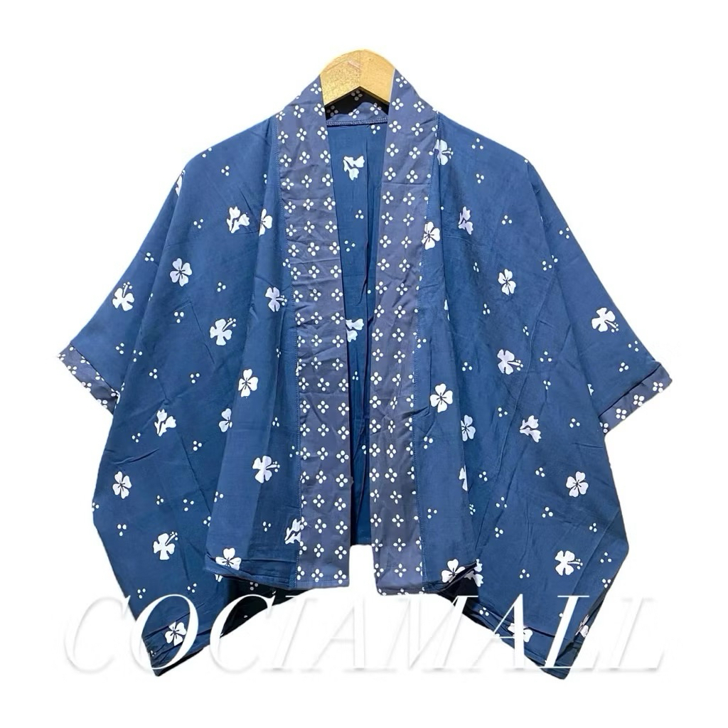 Outer Vest Cardigan Rompi Bolero Batik Lengan Pendek Terbaru Kekinian Wanita Modern Bahan Rayon Prem
