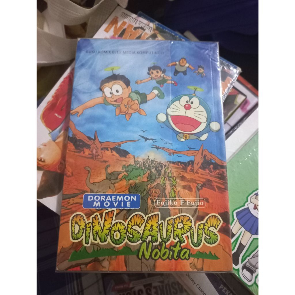 komik manga doraemon movie dinosaurus nobita