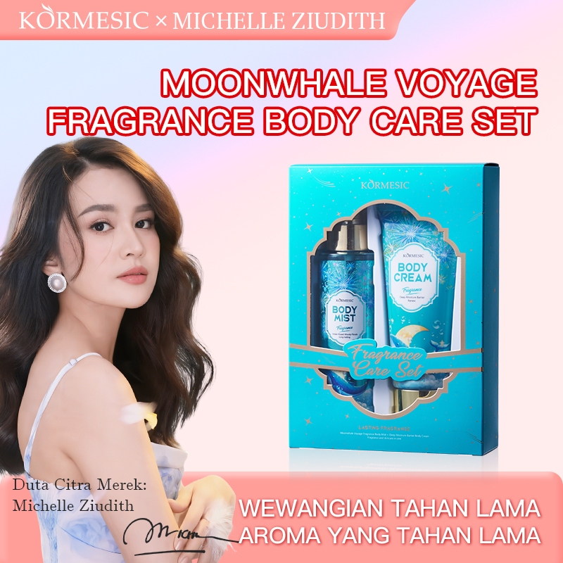 Set Perawatan Kulit Tubuh Whale Dream Voyage Melembapkan & Menyegarkan