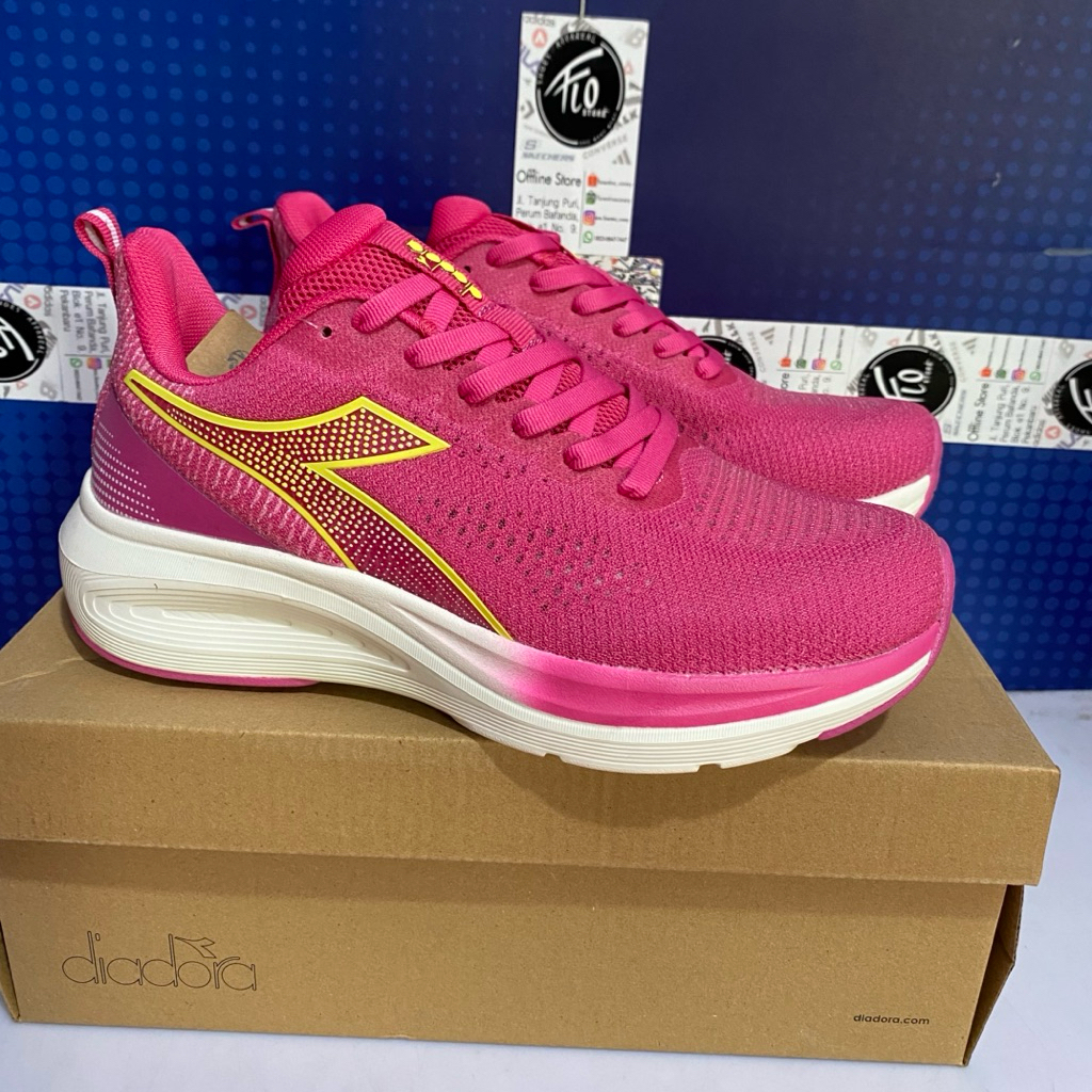 Sepatu Diadora Pecore Pink Women Original