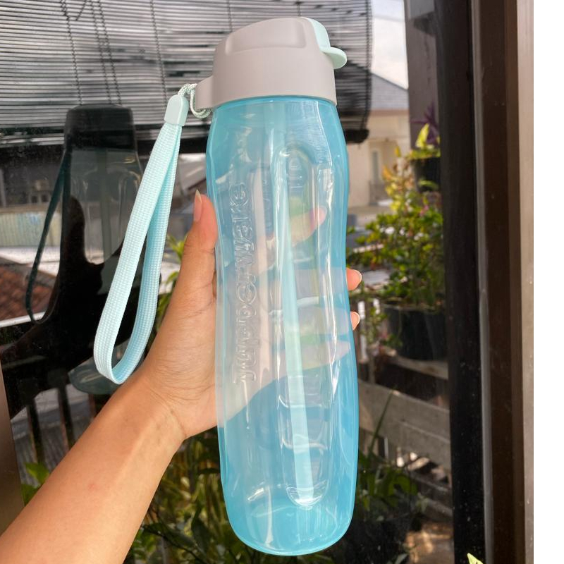 ECO BOTTLE STRAW 750 ml BOTOL ECO SEDOTAN Promo Tupperware ECER