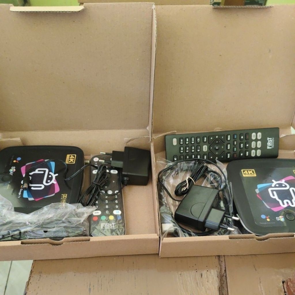 androidbox STB X1 prime lite x1 voice lite os11 murah paket komplit