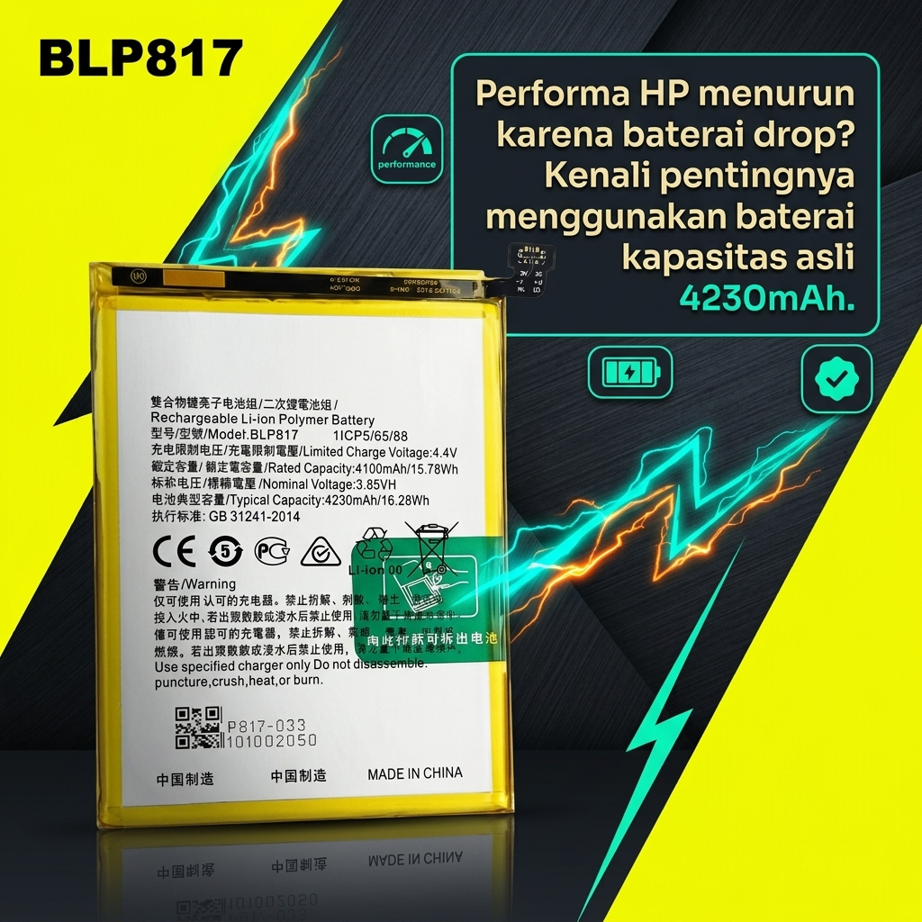 BATERAI OPPO A15/A15S BLP817
