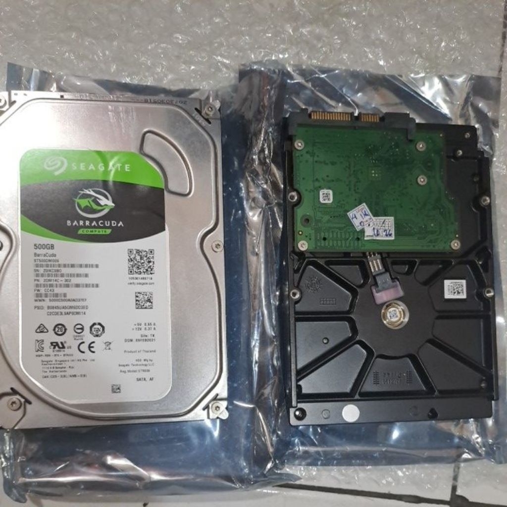 hardisk seagate barracuda 500GB sesuai foto