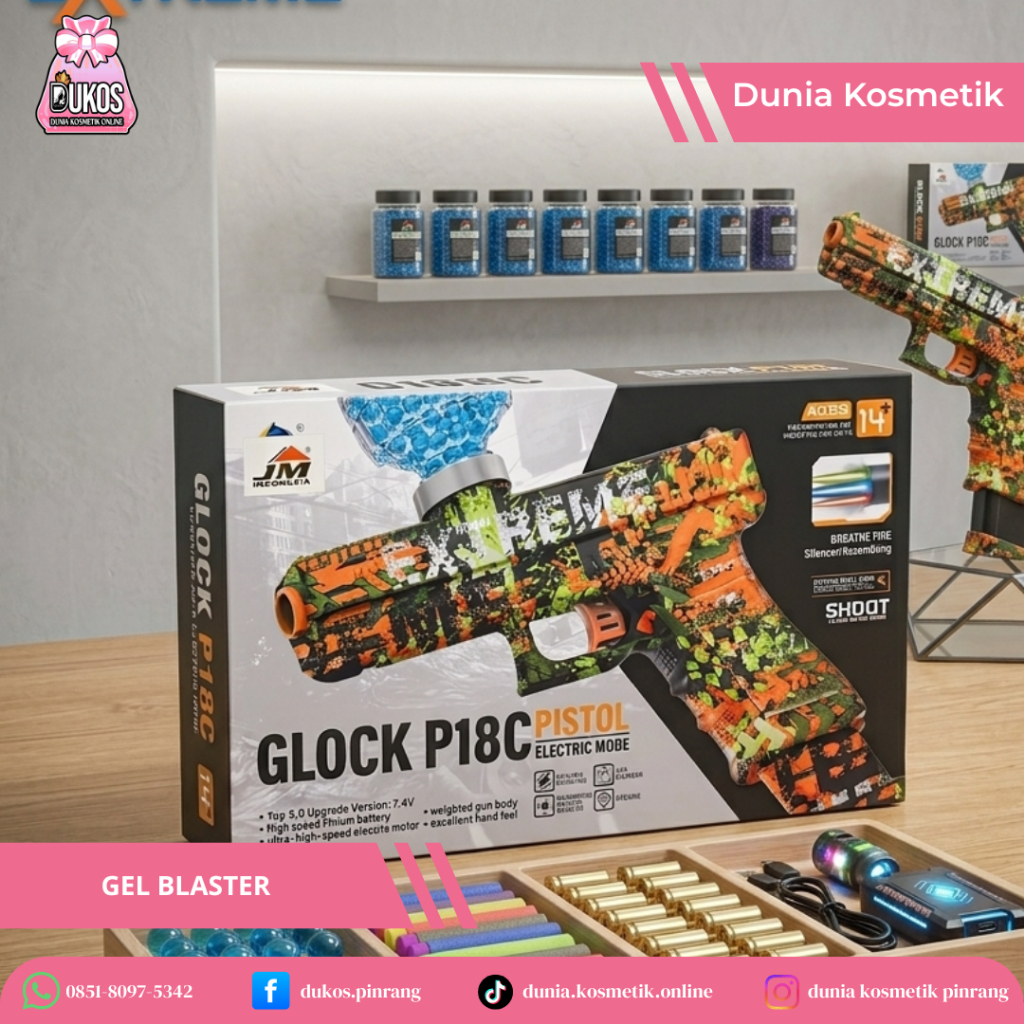 Glock P18C pistol electric water gel blaster