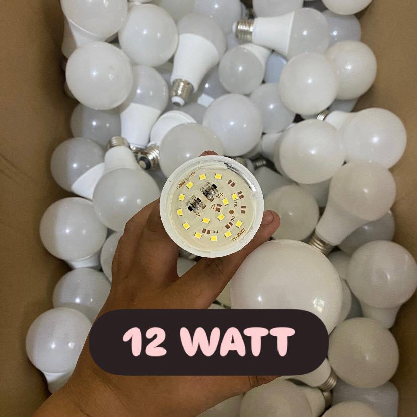 Lampu Led Off (Mati) 12 Watt/Led Off A Bulb Retur Pabrik/Dapat diperbaiki cocok untuk servise