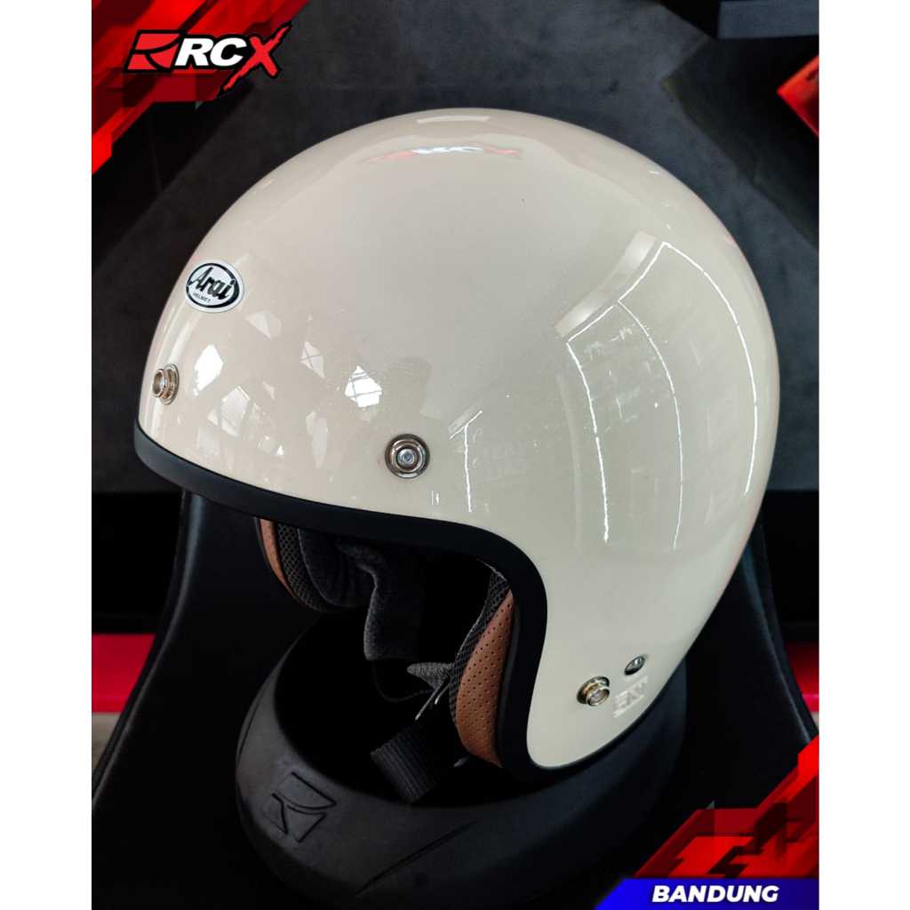 Helm Arai Classic Mod Pilot White Size M 2ND Fullset