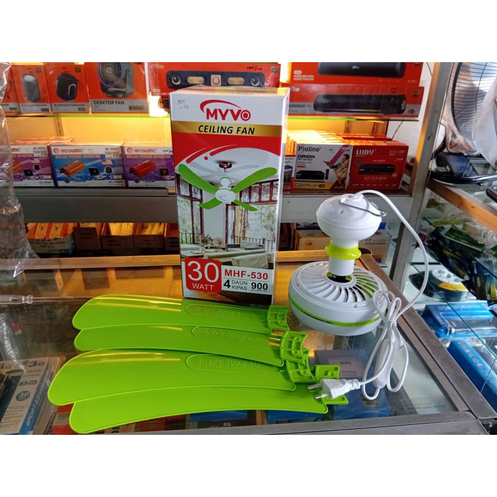 Kipas Angin Mini Plafon/Gantung MYVO MHF-530(900mm)(Hanya Khusus Batam)