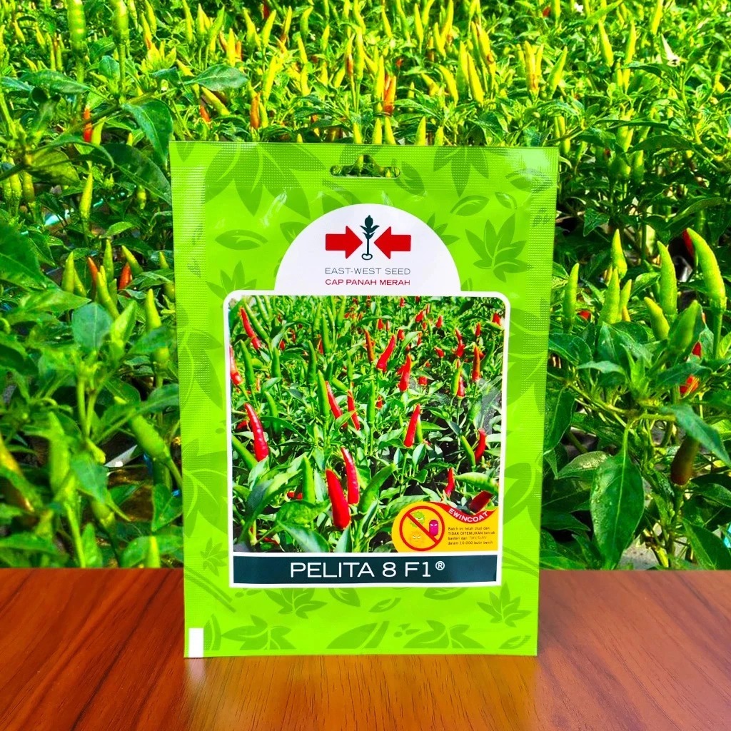 Benih Bibit Cabe Rawit Pelita 8 F1 Cabai 350 biji Panah Merah