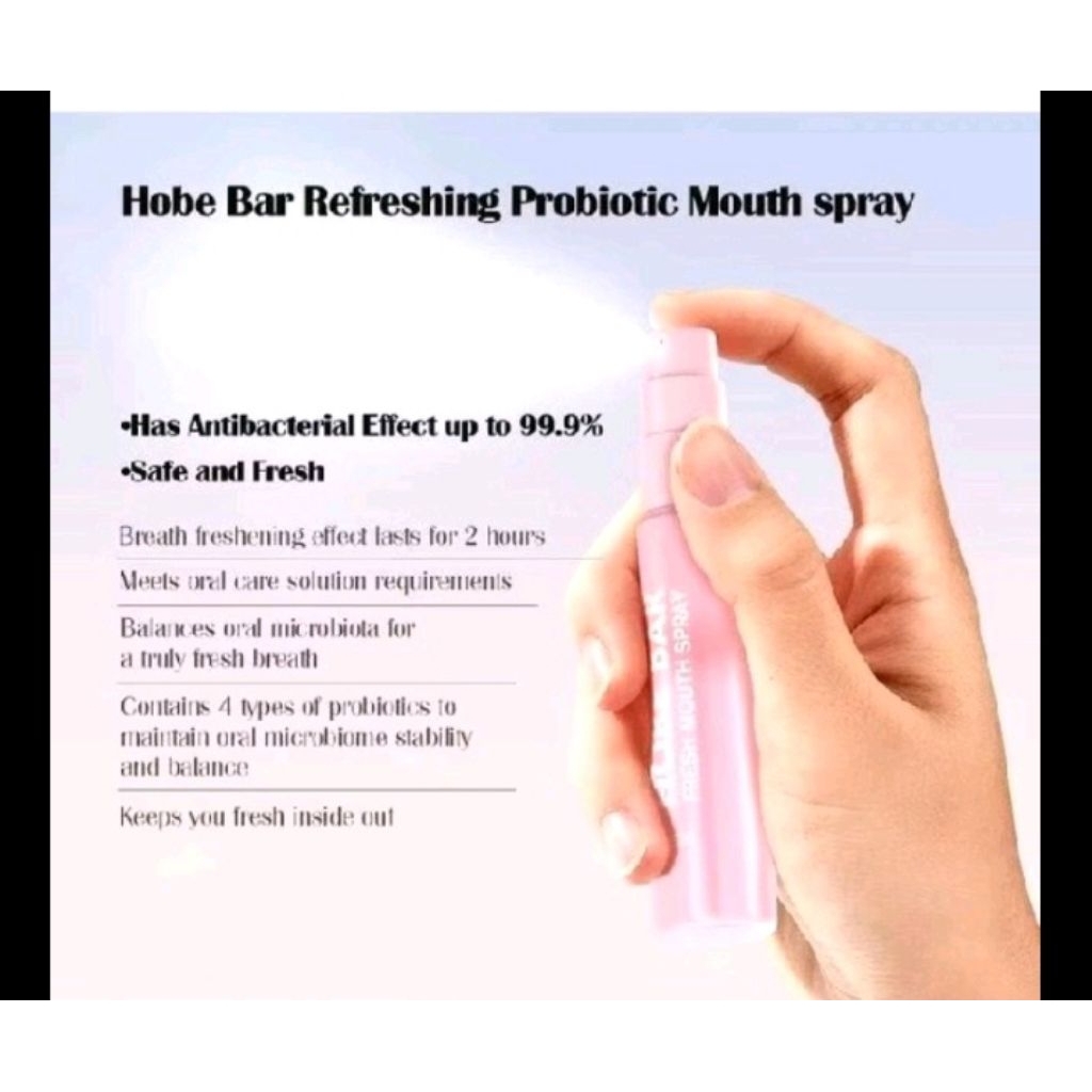 PARFUM MULUT PENGHARUM MULUT DAN PENYEGAR MULUT HOBE BAR