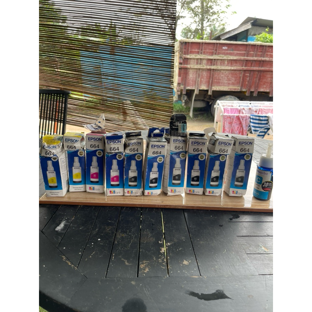 Tinta printer original epson 664