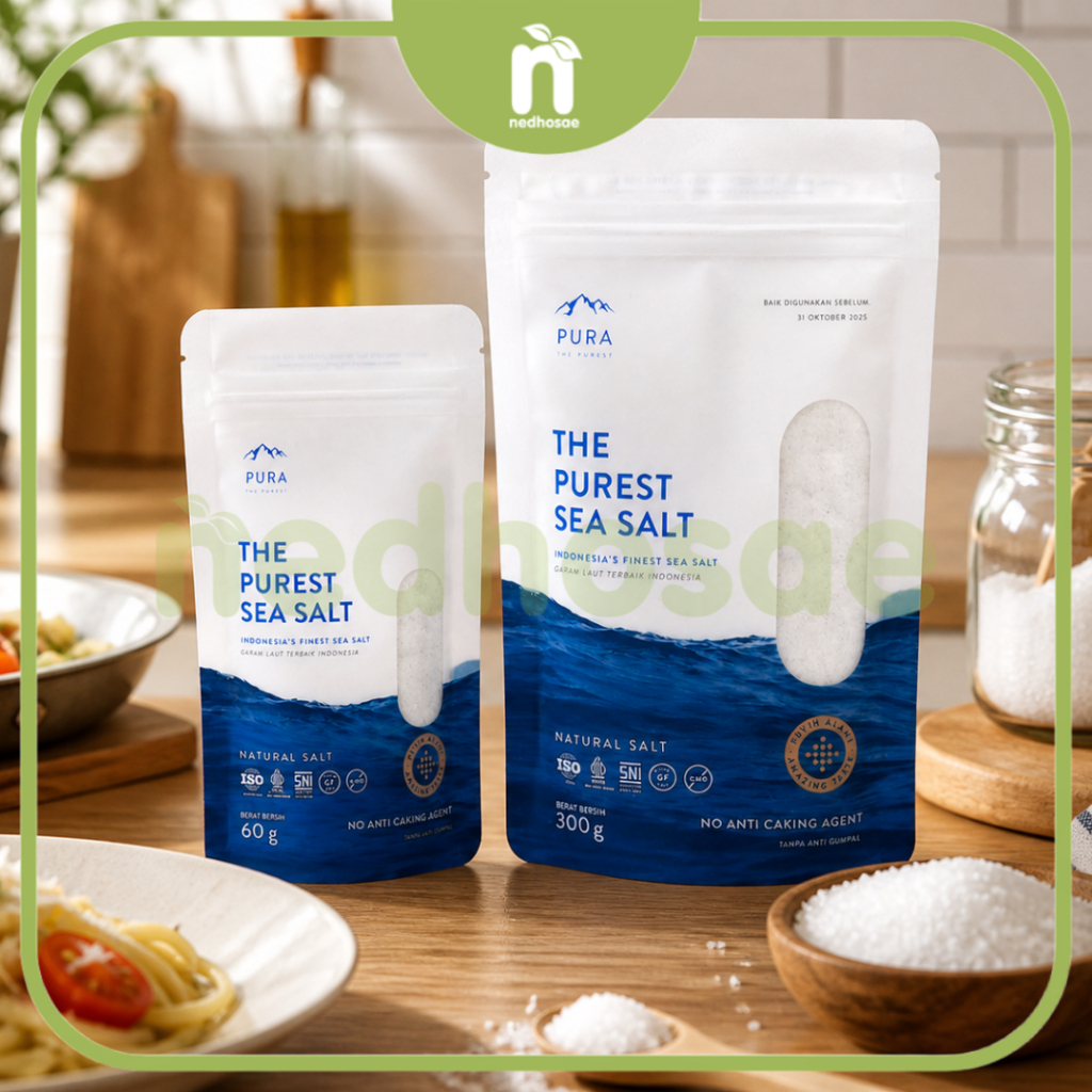 Pura Sea Salt Fine | Garam Halus Pura Sea Salt | Garam Halur Murni Pura
