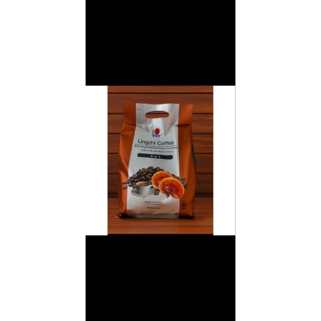 DXN Lingzhi Coffee 20 Sachet  Kopi Instan 2 in 1