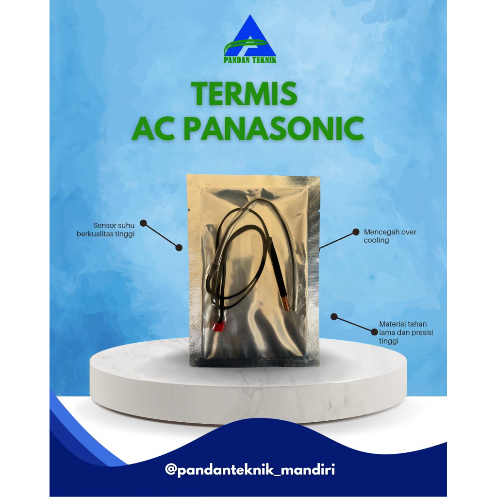Thermistor AC Panasonic Original - Termis AC Panasonic, Sensor Suhu AC Panasonic, Thermis / Thermist