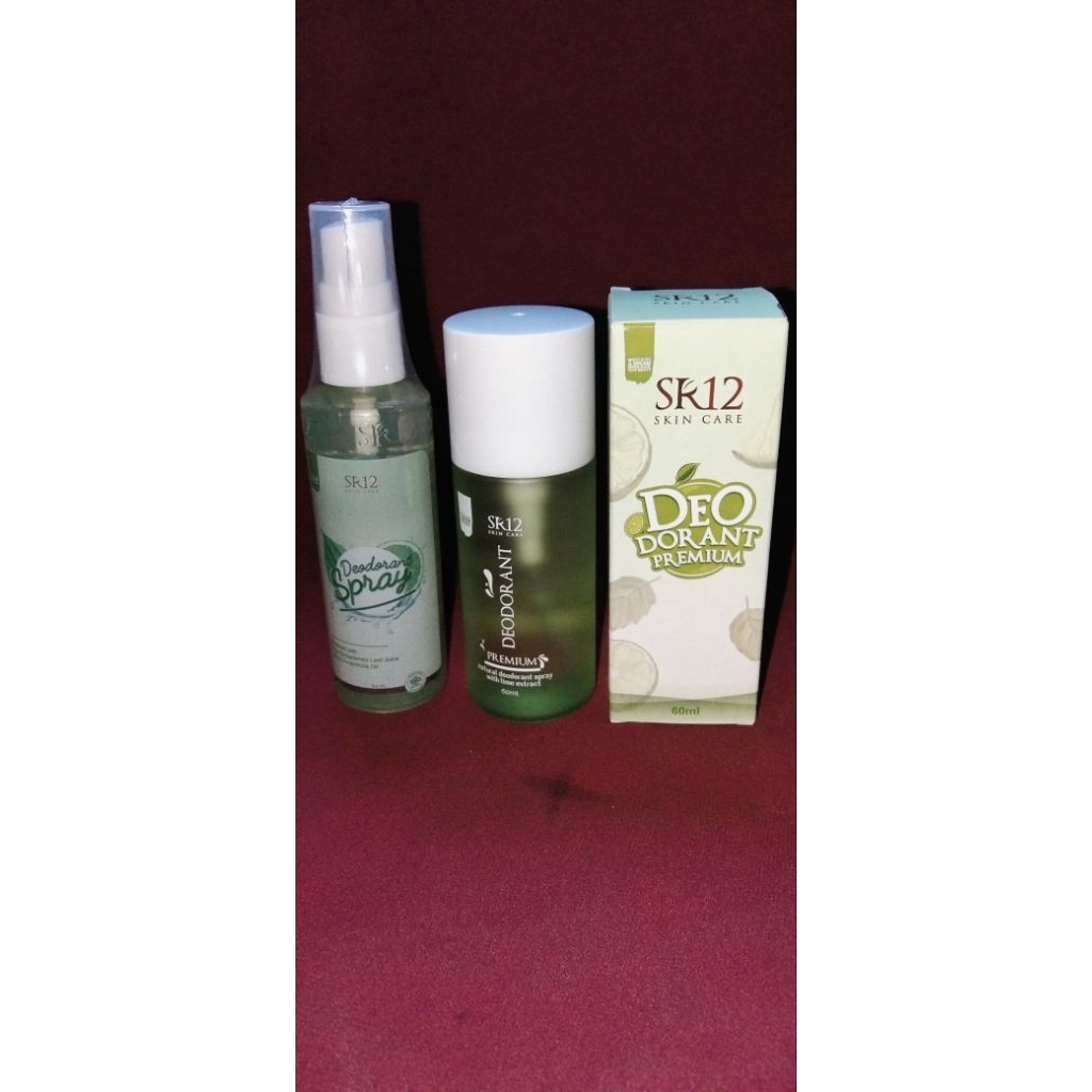 Deodorant SR12- Deodorant Spray SR12 & Deodorant Spray Premium SR12 | Solusi Bau Badan |