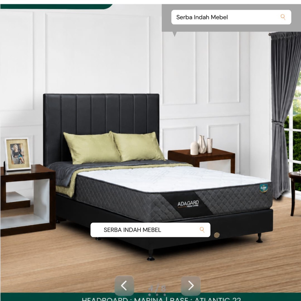 Kasur Springbed Guhdo Adagard Pocket Garansi Pegas 10 Tahun ukuran 180x200 160x200 120x200 90x200 90