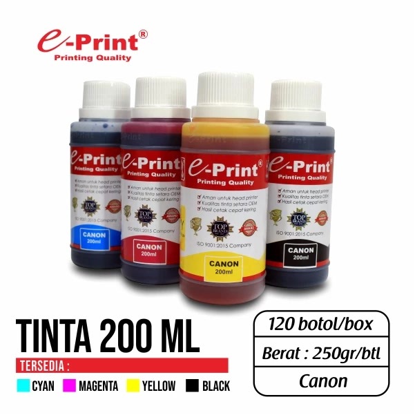 Tinta Printer Canon EPrint 200ml Warna