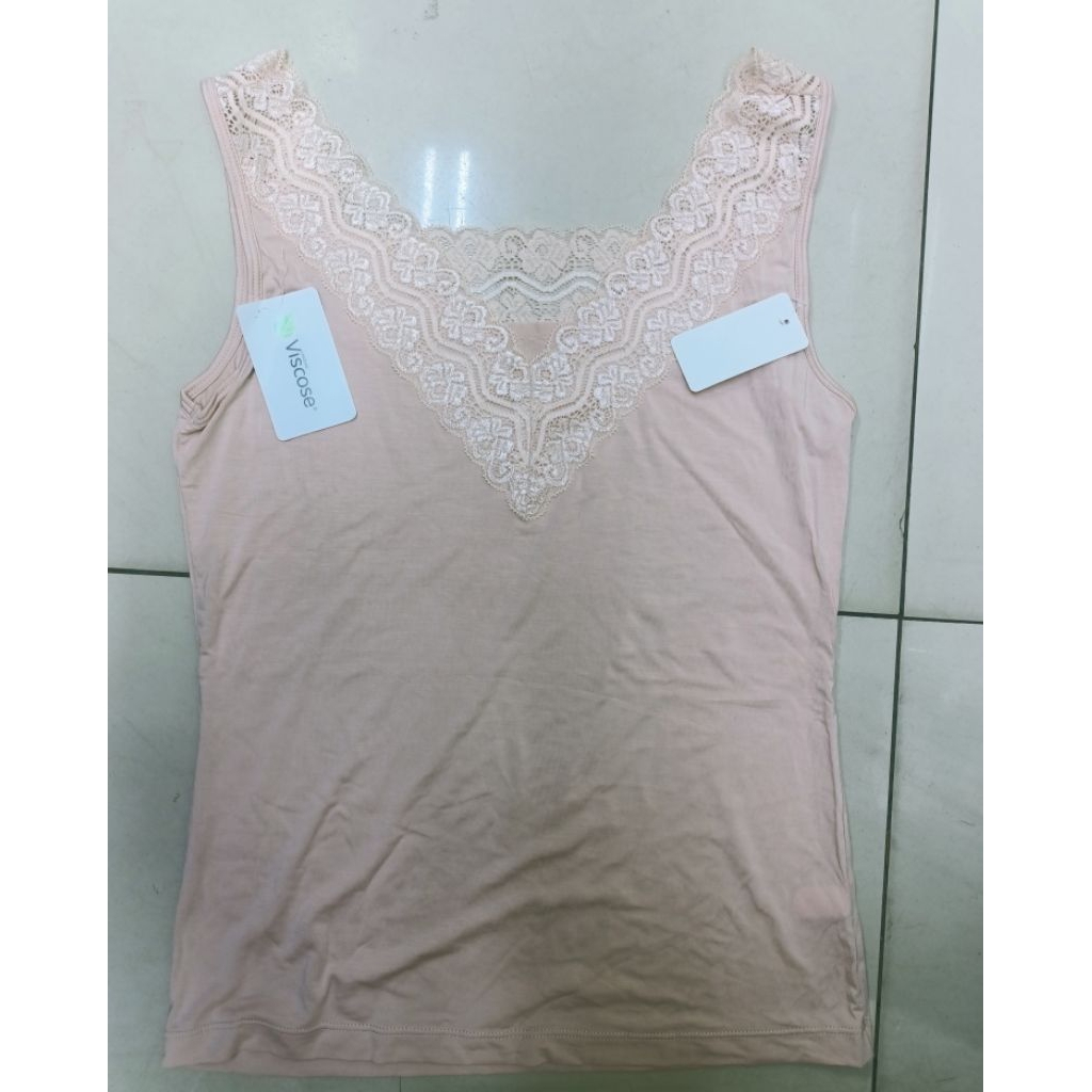 tengtop renda sorex / kaos dalam sorex renda /camisol renda