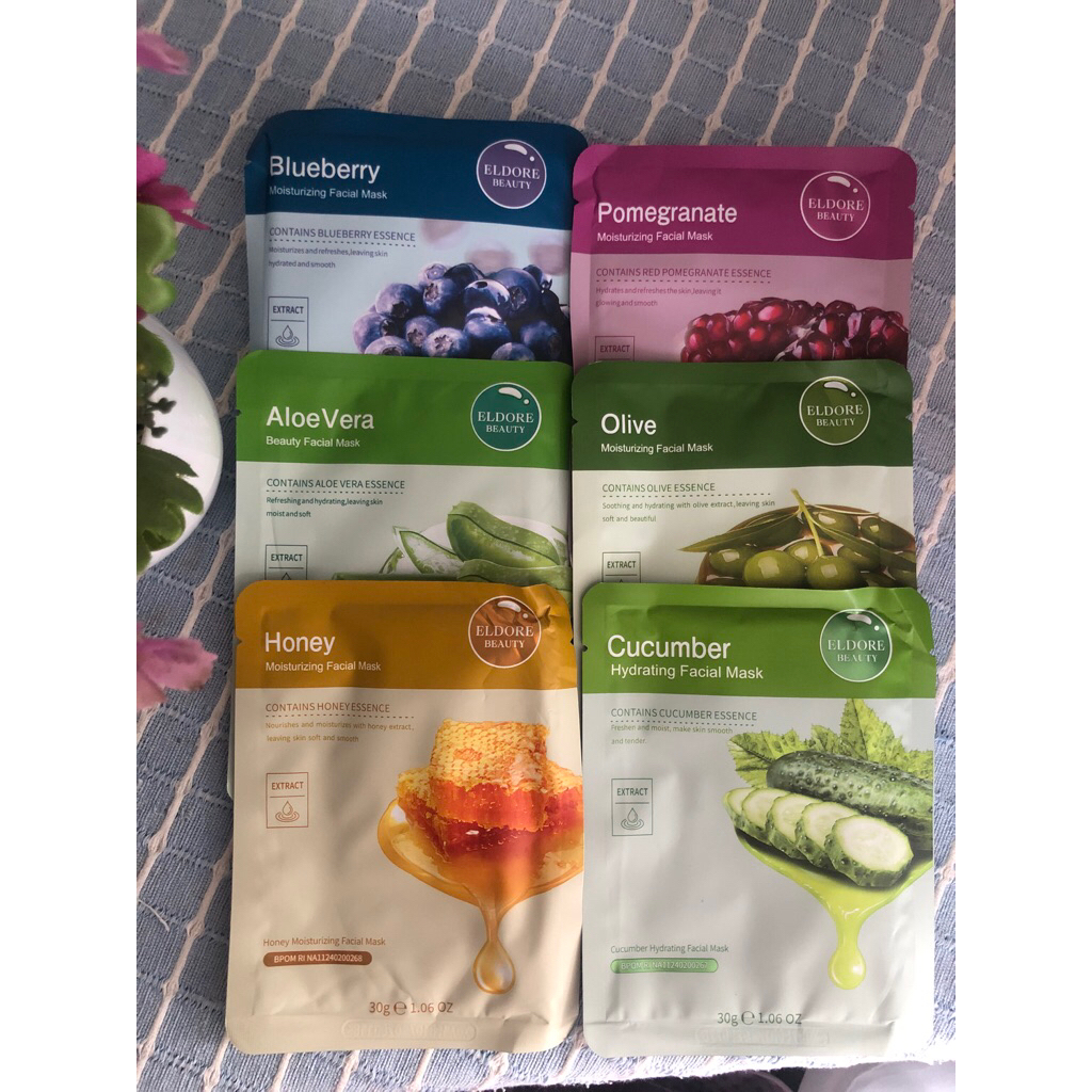 Eldore Sheet Mask Moisturizing Facial mask