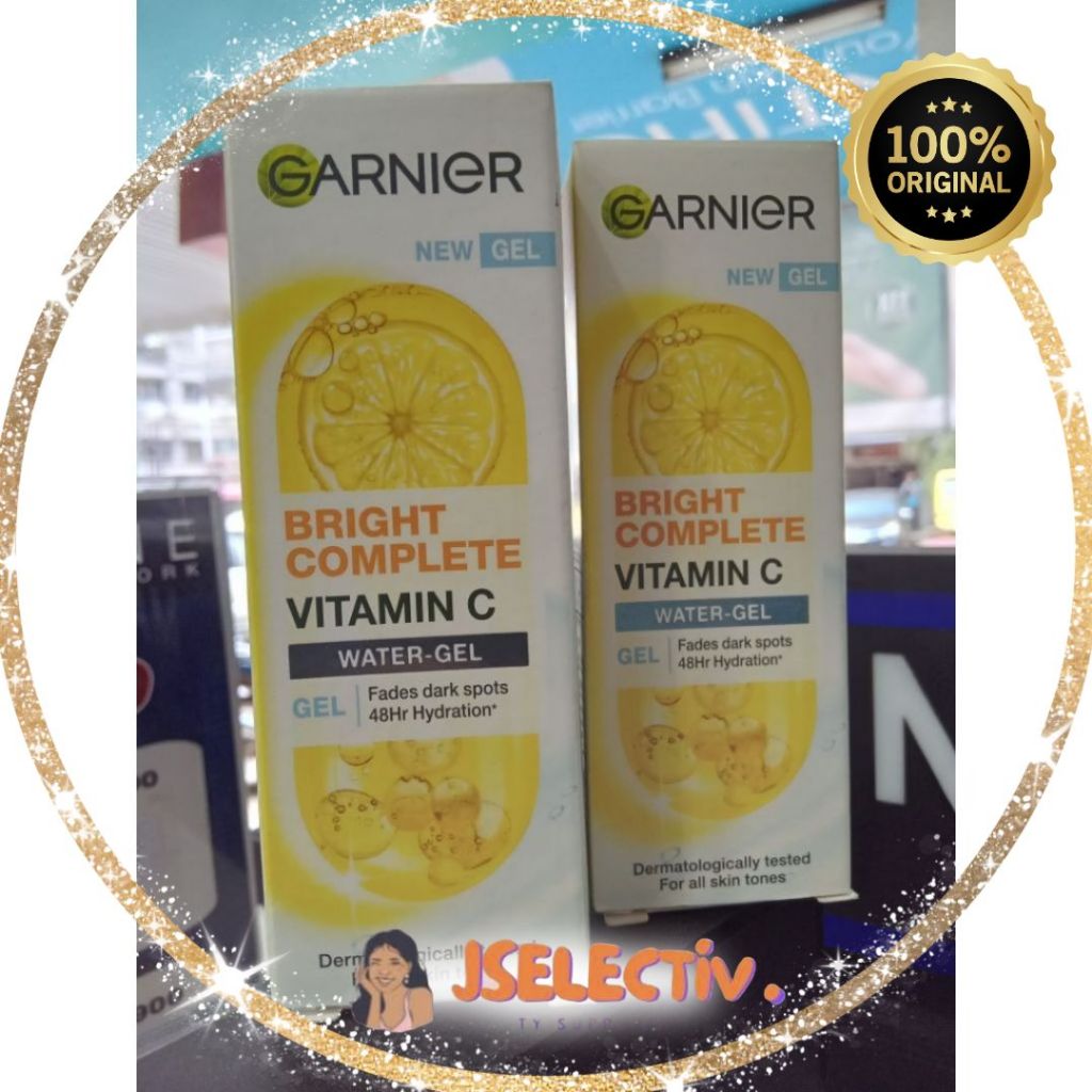 GARNIER MOISTURIZER - SERIES LENGKAP // JSELECTIV X JHON KOSMETIK // Pelembap Wajah BRIGHT COMPLETE 