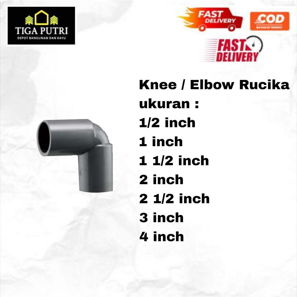 ELBOW PVC RUCIKA AW