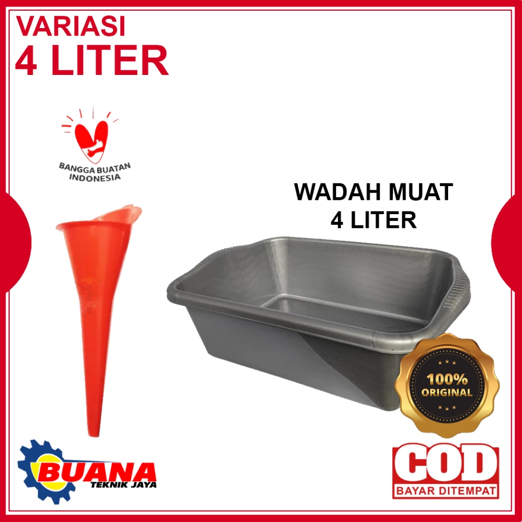 PAKET KOMPLIT CORONG + WADAH OLI / GANTI OLI MOTOR & MOBIL