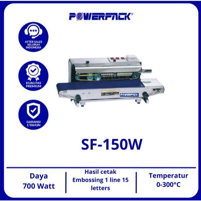 POWERPACK Continuous Band Sealer SF-150W