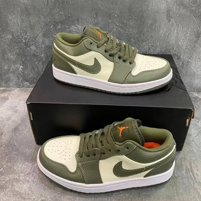sepatu sneakers pria jordan low milliteri