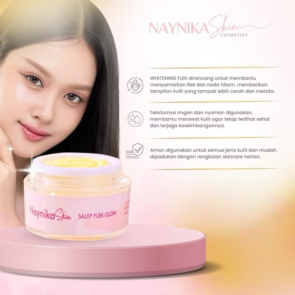 COD SKINCARE NAYNIKA MENGHILANG KAN FLEK SALEP FLEK NAYNIKASKIN AMPUH PUDARKAN FLEK DAN MENGGLOWINGK