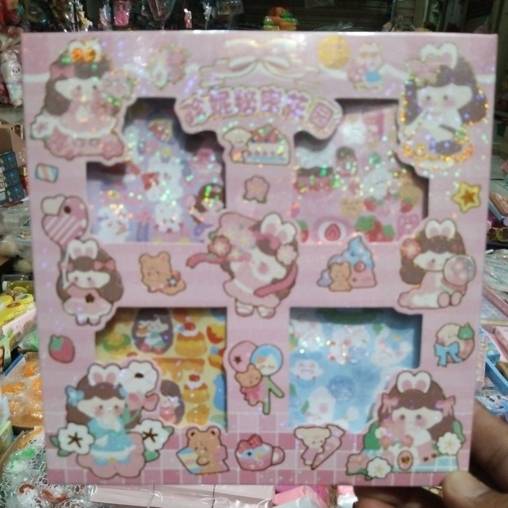 sticker momo 100 pcs