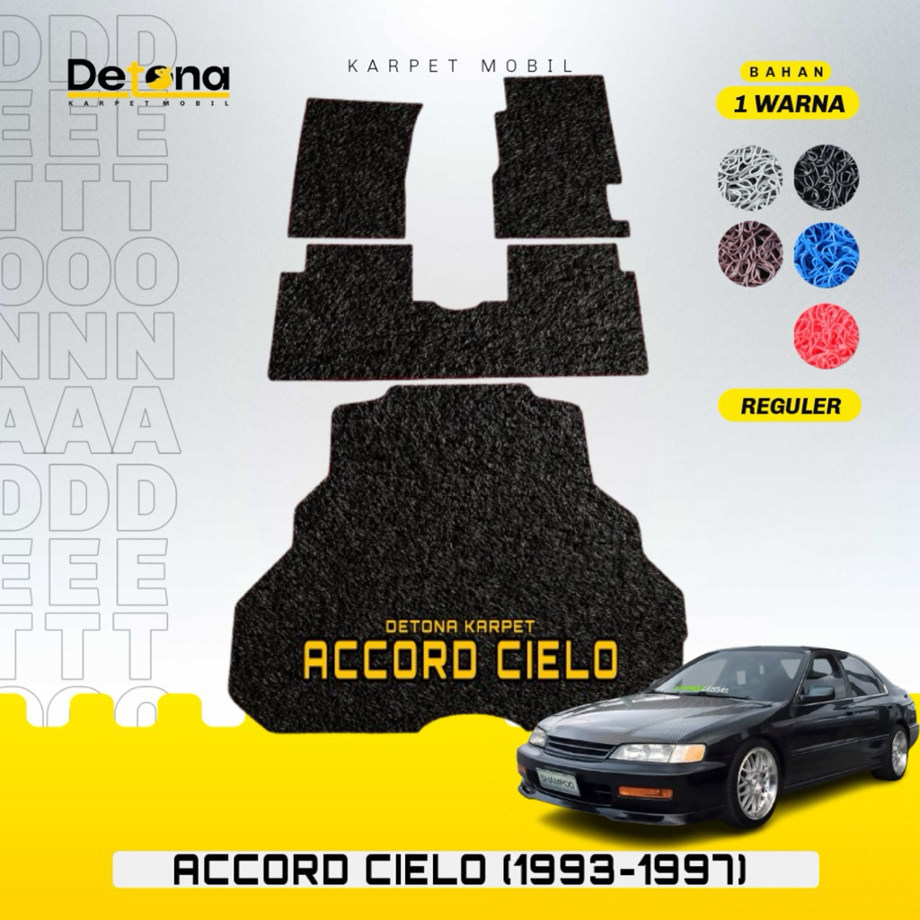 Karpet Mobil Mie HONDA ACCORD CIELO 1993-1997 / Karpet Mobil Mie HONDA ACCORD CIELO 1993-1997