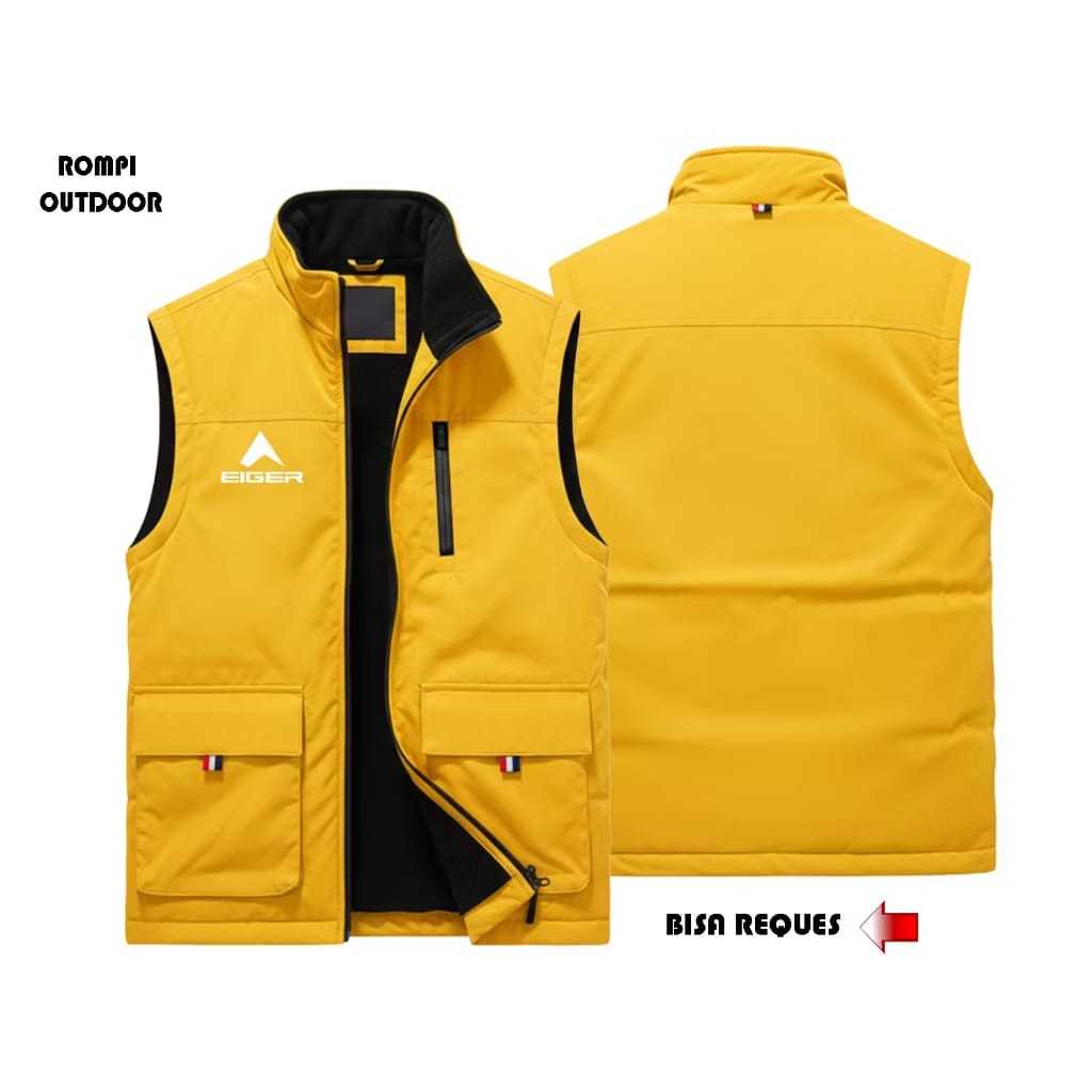 Rompi Outdoor Eiger | Rompi Vest Eiger Premium | Rompi Eiger Lapangan