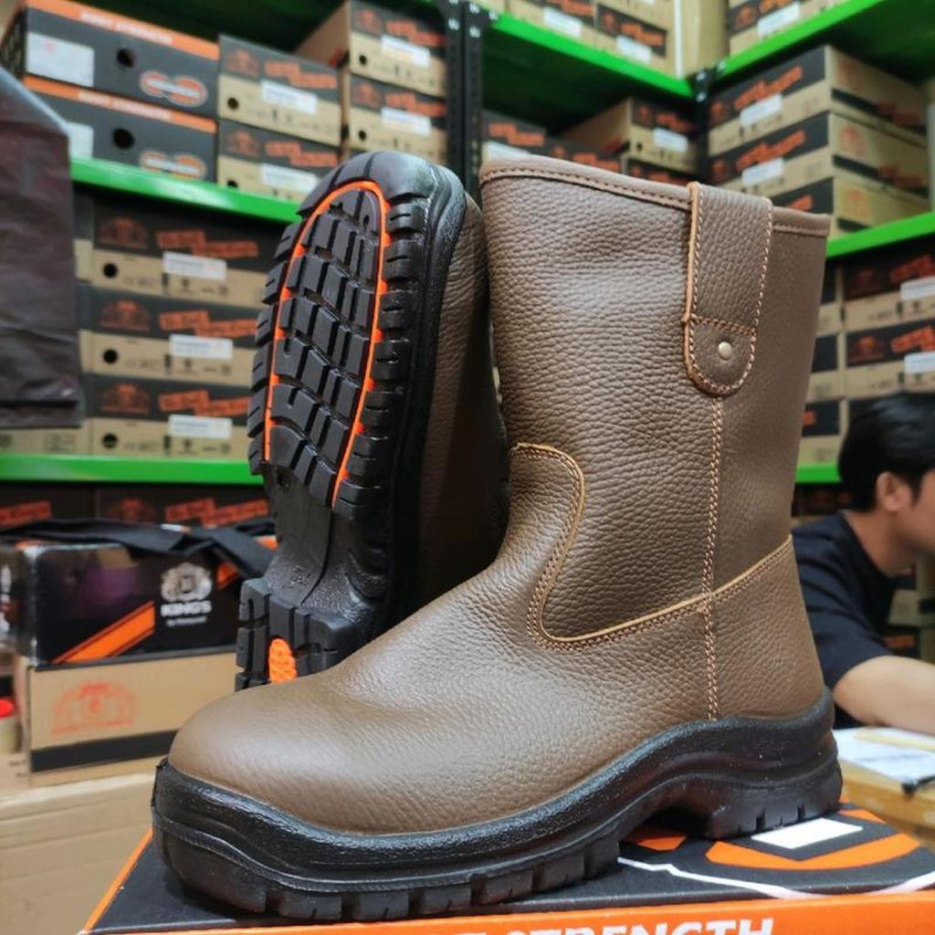 Sepatu Safety KRUSHER TEXAS BROWN