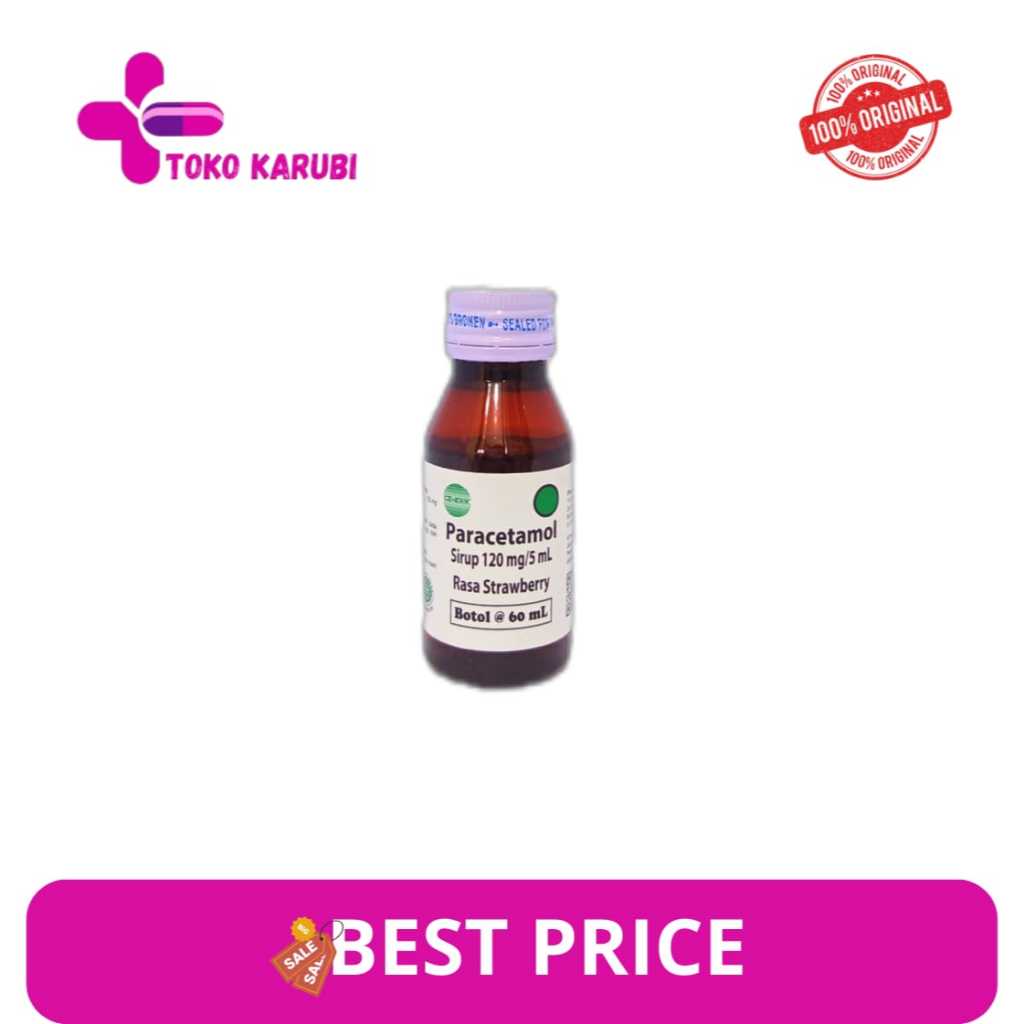 PARACETAMOL MERSI 120MG / 5ML SIRUP 60 ML