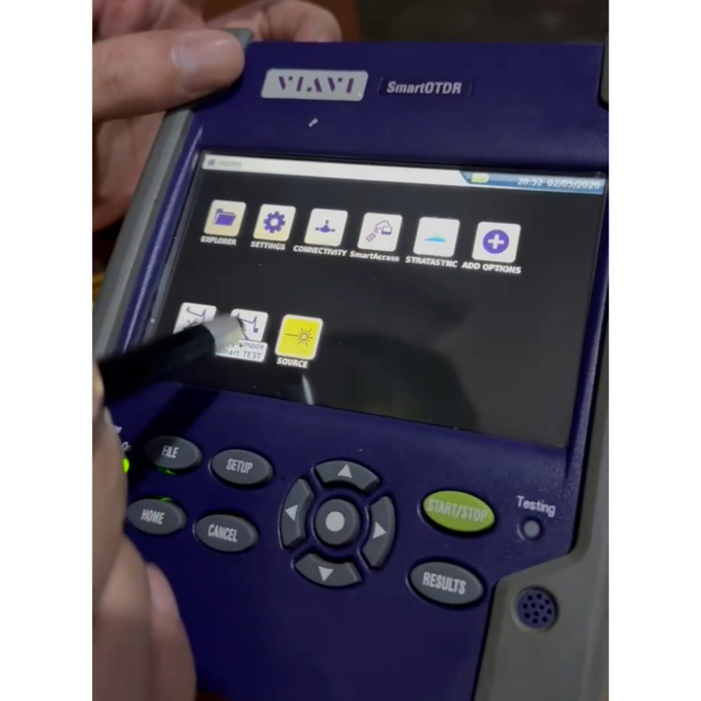 OTDR Viavi 100as 2 Lamd Seken Like New Alat Ukur Fiber Optik