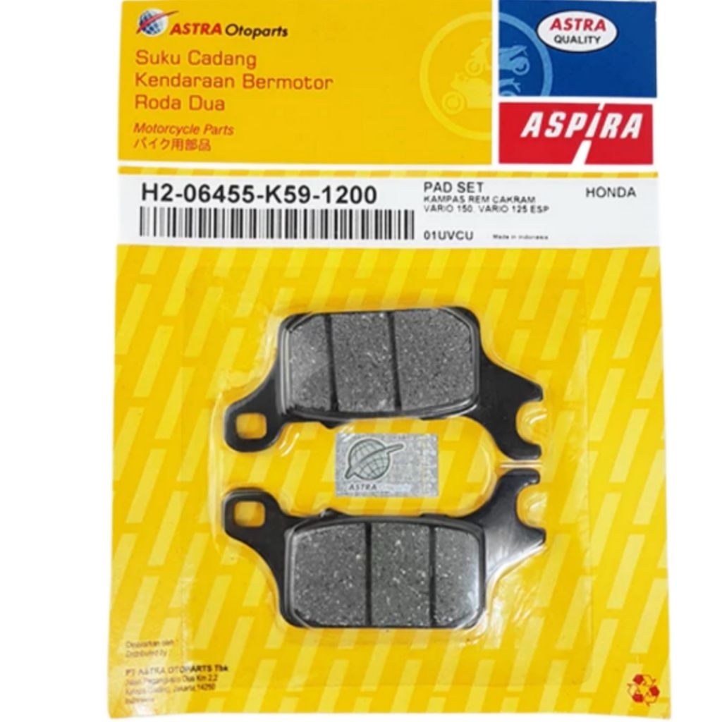 KAMPAS REM ASPIRA DEPAN VARIO 125 ESP VARIO 150 GENIO