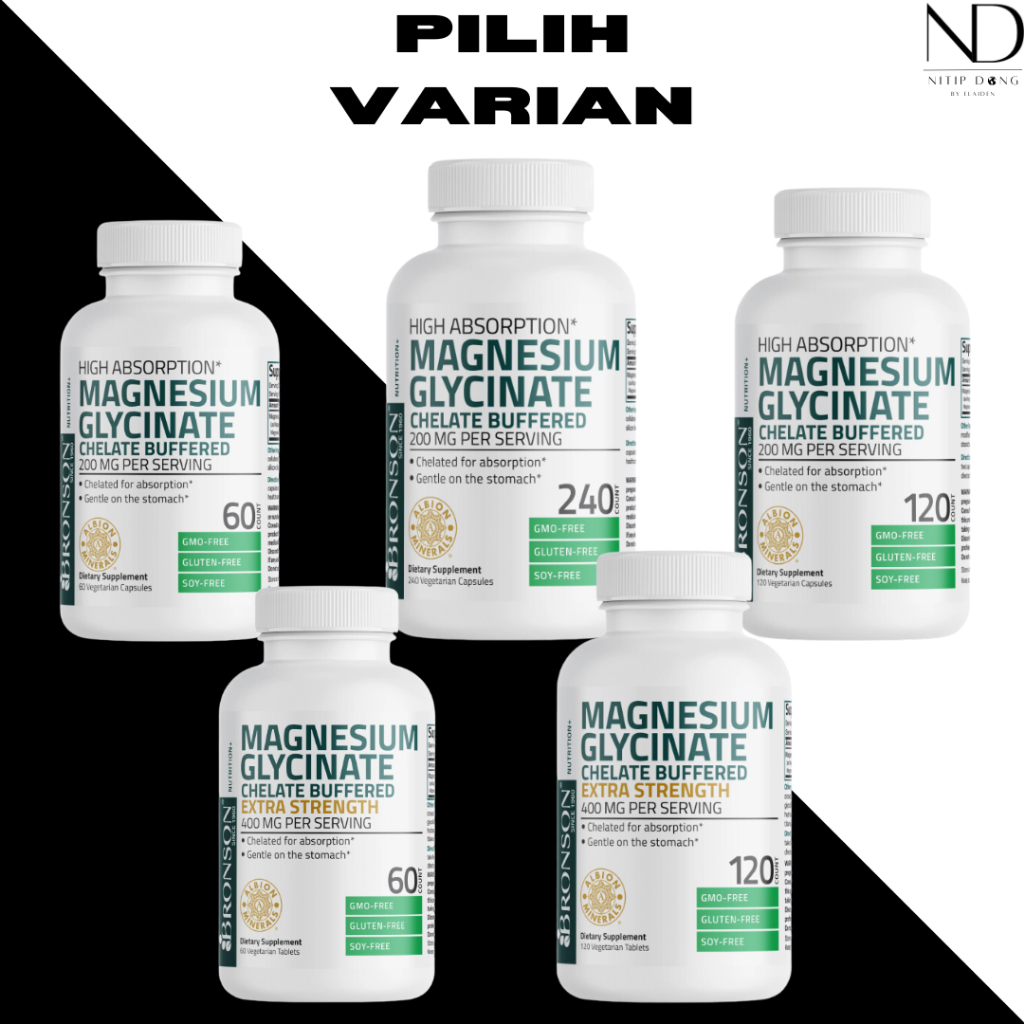 Magnesium Glycinate 200MG / 400MG