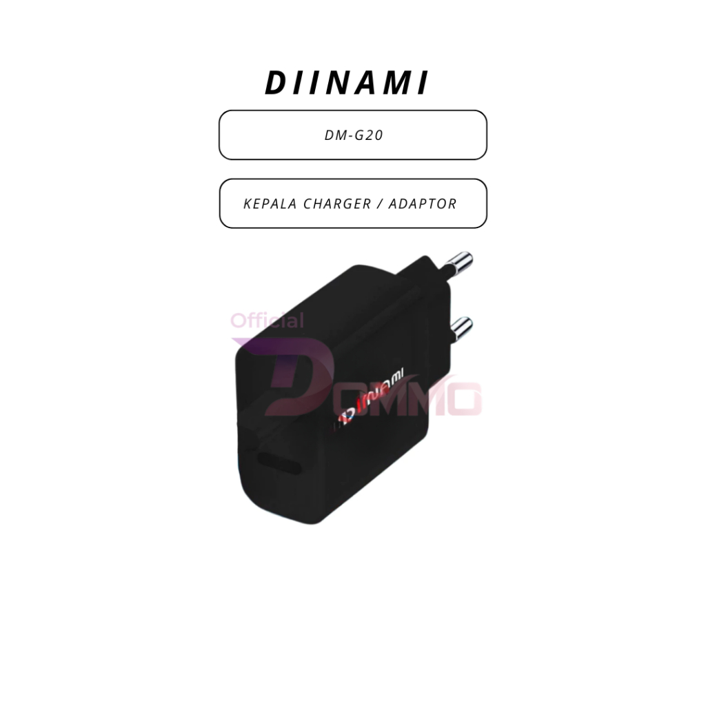 DIINAMI KEPALA CHARGER / ADAPTOR DM-G20