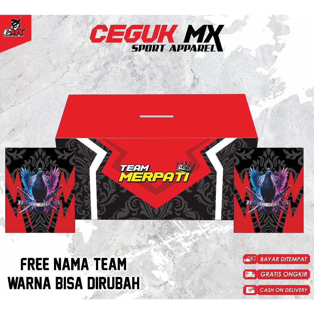 KERODONG MERPATI 07 FULL PRINTING CUSTOM