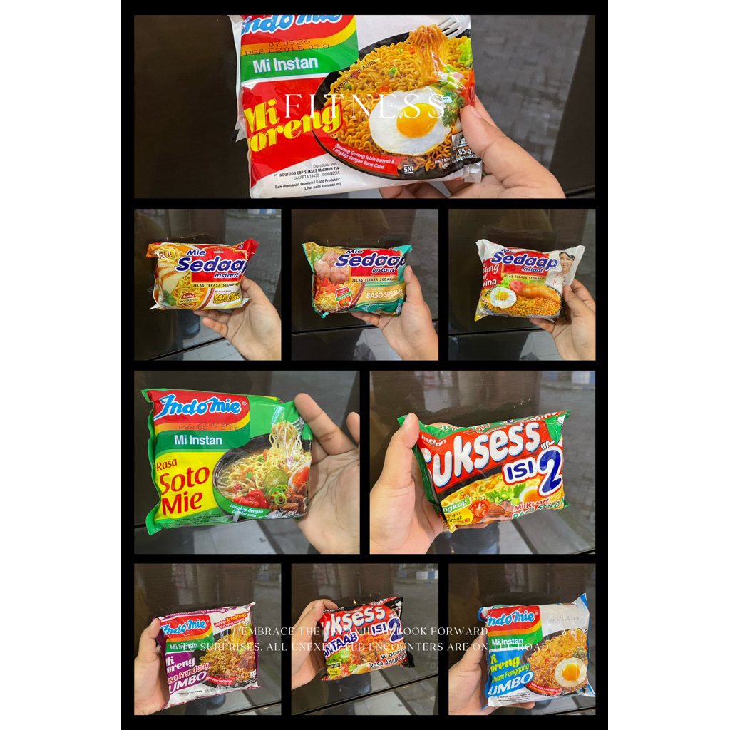 MIE INSTAN BERMACAM-MACAM
