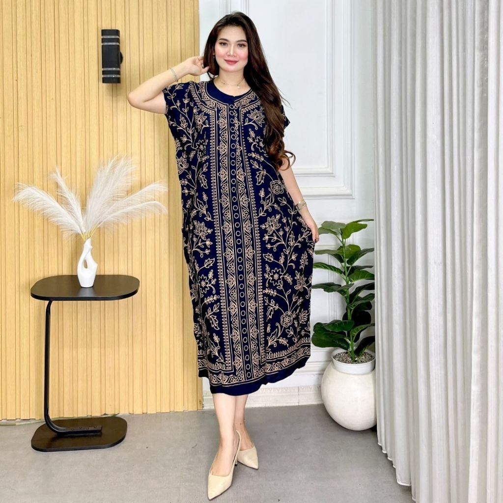 Daster Lowo Magelang Jumbo Rayon Premium Batik Busui Nyaman Adem