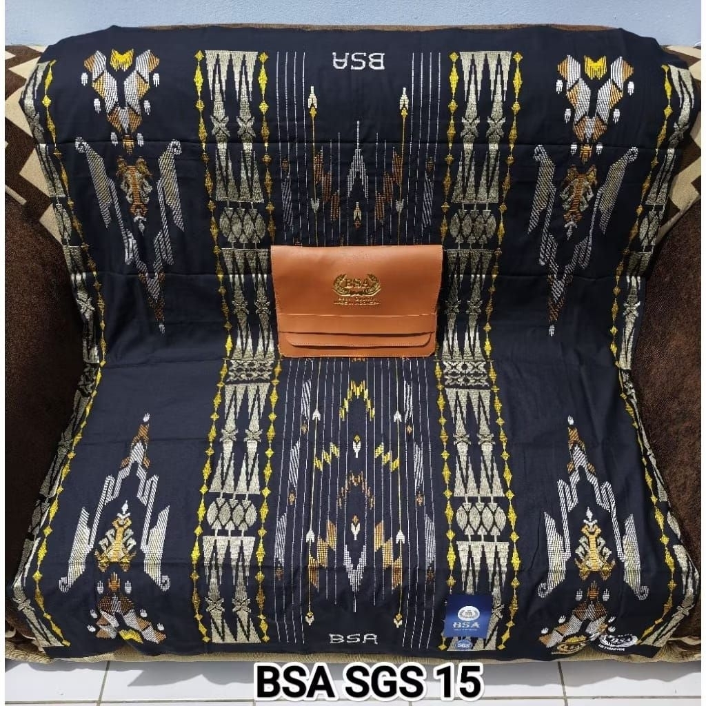 Sarung BSA SGS (Songket Gunung Super) Full Songket