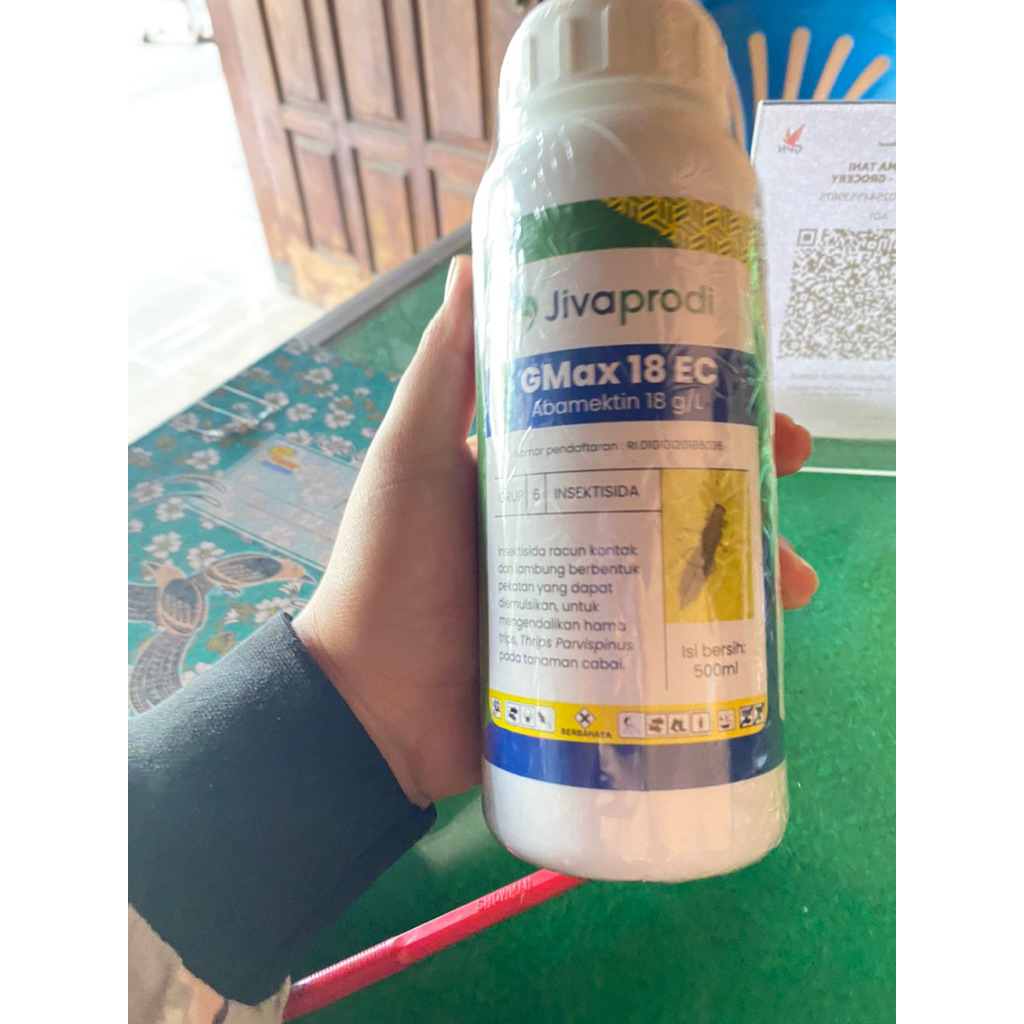 G max 18 ec abamectin insektisida 500ml