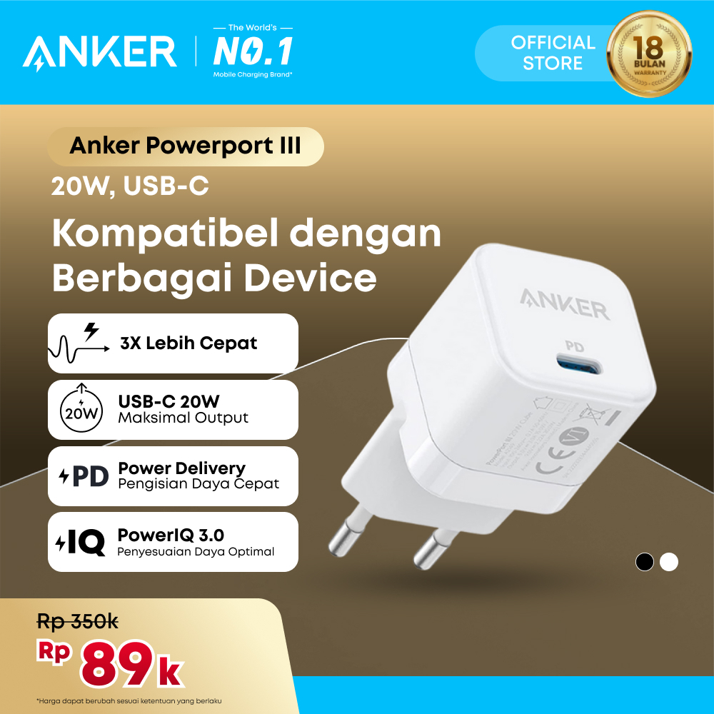 Anker Wall Charger Adaptor for iPhone 17 16 15 Series 45W 30W 20W Ice-Cooled GaN PD USB Fast Chargin