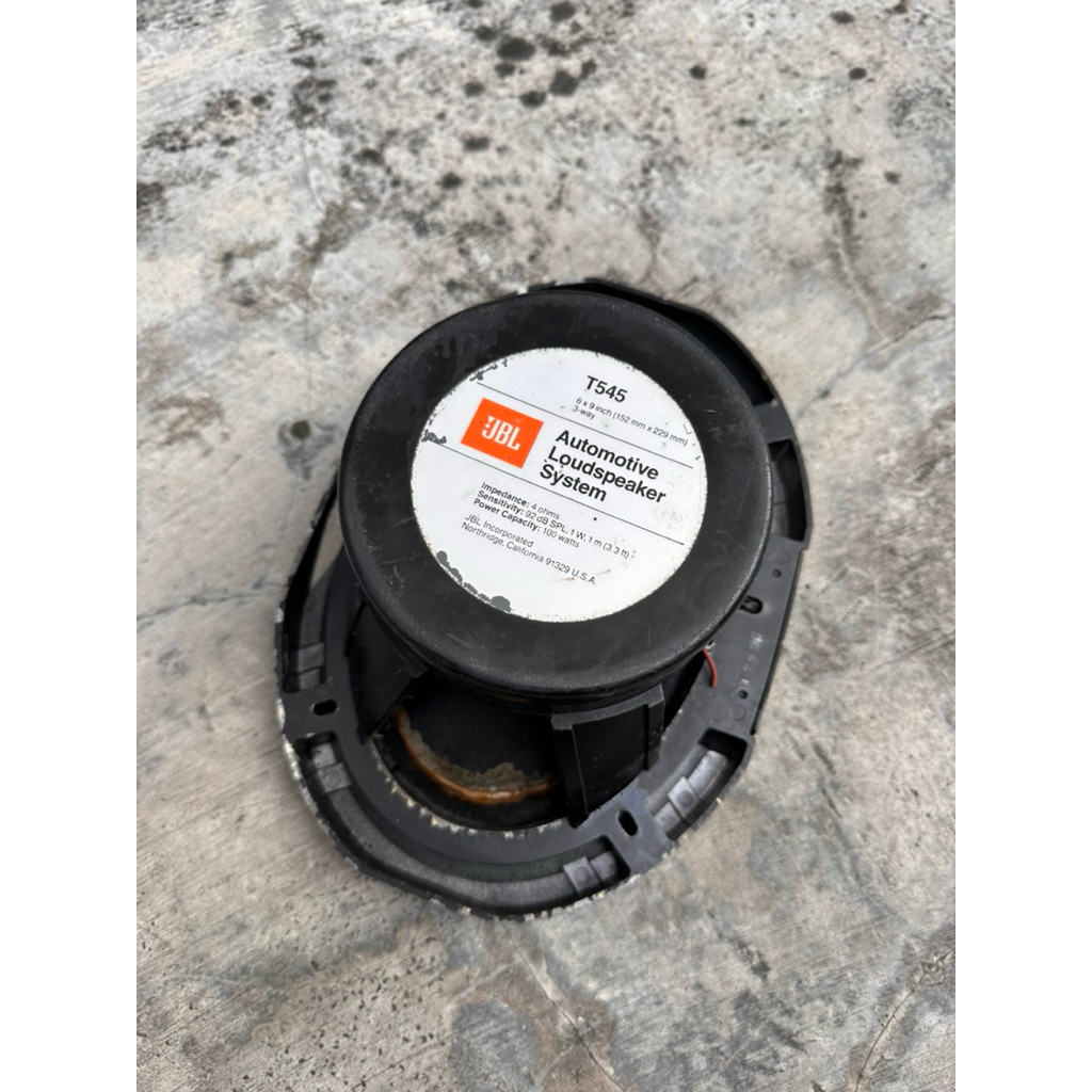SPEAKER PASIF JBL T545 OVAL KONDISI OFF PERLU SERVICE